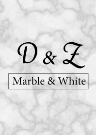 D&Z-Marble&White-Initial