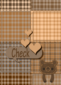 Little Tiny Bear & check 3