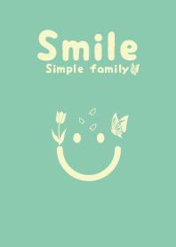 Smile & Tulip Deep aqua