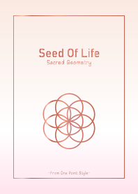 Seed of life / Rose gold
