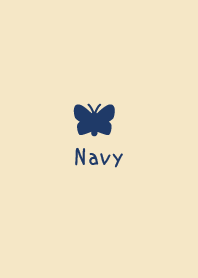 Butterfly -Navy-