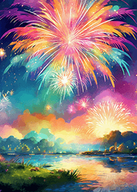 Beautiful Fireworks Theme#769