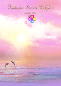 Fantastic Sunset Dolphin2