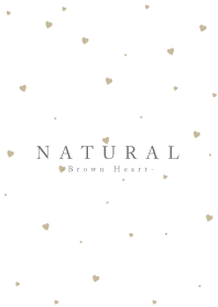 NATURAL -Brown Heart-