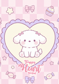 Puppy Heart Portrait