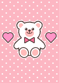 大人可愛い♥ピンクテディベア♥
