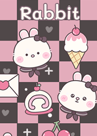 Rabbit  Black Pink!