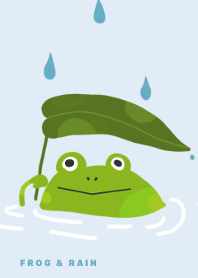 雨かえる