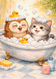 stampAI-Owl and Cat-J6hKUz