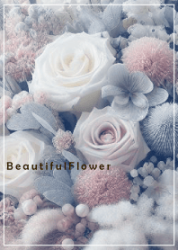 Beautiful Flower-BLUE NATURAL 14