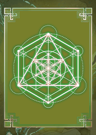 วงเวทย์ที่สวยงาม 3.2สีเขียว