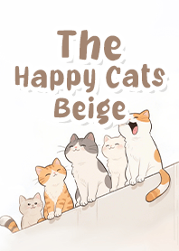 The Happy Cats (Beige)