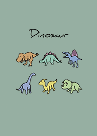 ベージュとカーキ : 恐竜
