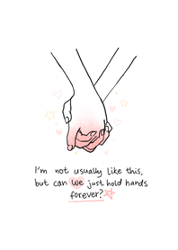 JUST HOLD HANDS