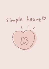 cute handwritten heart simple