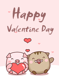 Pigs In Valentine Day