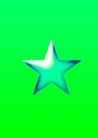 Slipper Star Green Emerald