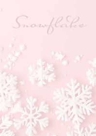 snowflake fantasy2 pink