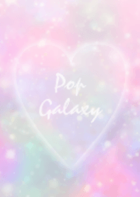 Colorful pop galaxy