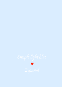 Simple light blue Theme