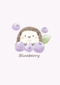 Hedgehog and Blueberry* -purple-
