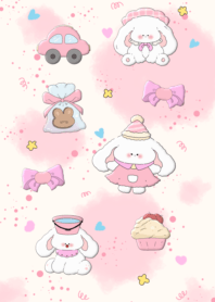 Delicious cookie rabbit