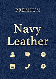 Premium Navy Leather