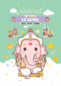 Ganesha x April 14 Birthday