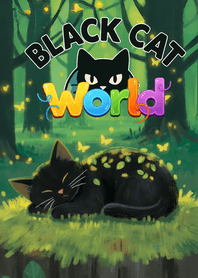 Cute Black Cat World - JP06