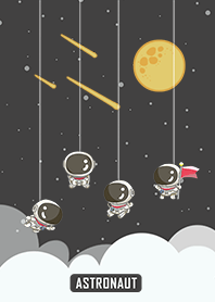 misty cat-Outer space black