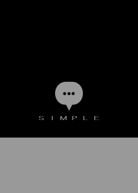 SIMPLE(black gray)V.1508b