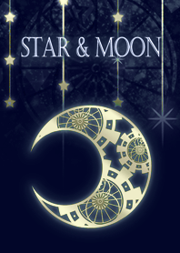 Dull stars and the moon