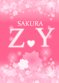 Z&Y-Attract luck-Pink Cherry Blossoms