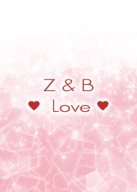 Z & B Love Crystal Initial theme