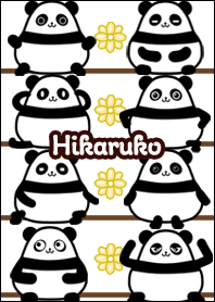 Hikaruko Round Kawaii Panda
