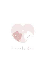 貓和心 |pinky white