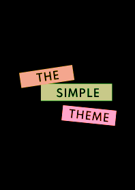 THE SIMPLE THEME .11