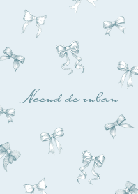 Noeud de ruban [blue/beige]