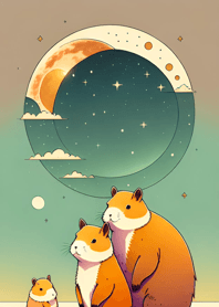 Ukiyo-e - samurai 3E4384