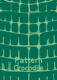Pattern Crocodile moegiiro