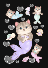 cutest Cat mermaid 140