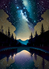 Calm night scene/104