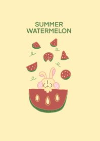 Summer Watermelon.