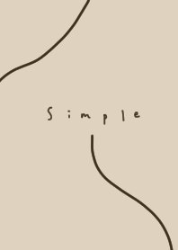 Stylish and grown-up. Beige.