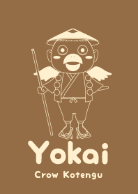 Yokai Crow Kotengu Cafe au lait