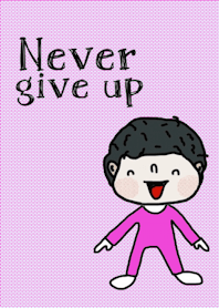 Joo, Never give up