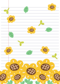My Sunflower Note