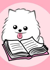 Katang white puppy