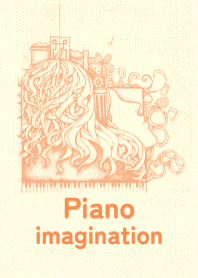 piano imagination  Pale apricot