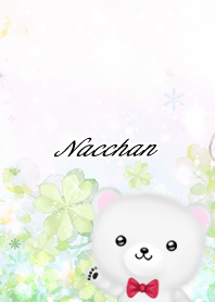 Nacchan Polar bear Spring clover